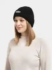 Черный шапка шерстяная унисекс