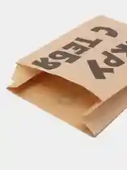 Лимонный подарочные крафт-пакеты с приколами по 1 шт  и 3 шт