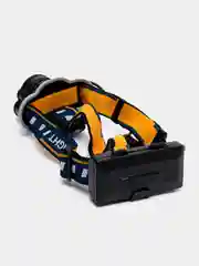 Фонарь налобный, аккумуляторный "Мастер К", 4 LED, 2 COB, USB, 2 аккумуляторные батареи