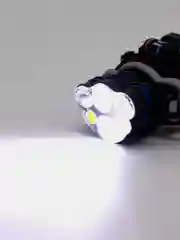 Фонарь налобный, аккумуляторный "Мастер К", 4 LED, 2 COB, USB, 2 аккумуляторные батареи