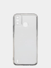 Чехол для Tecno Spark 6 Go / Spark Go 2020 прозрачный силиконовый