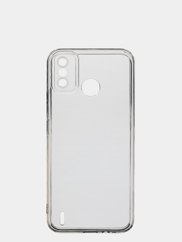 Чехол для Tecno Spark 6 Go / Spark Go 2020 прозрачный силиконовый