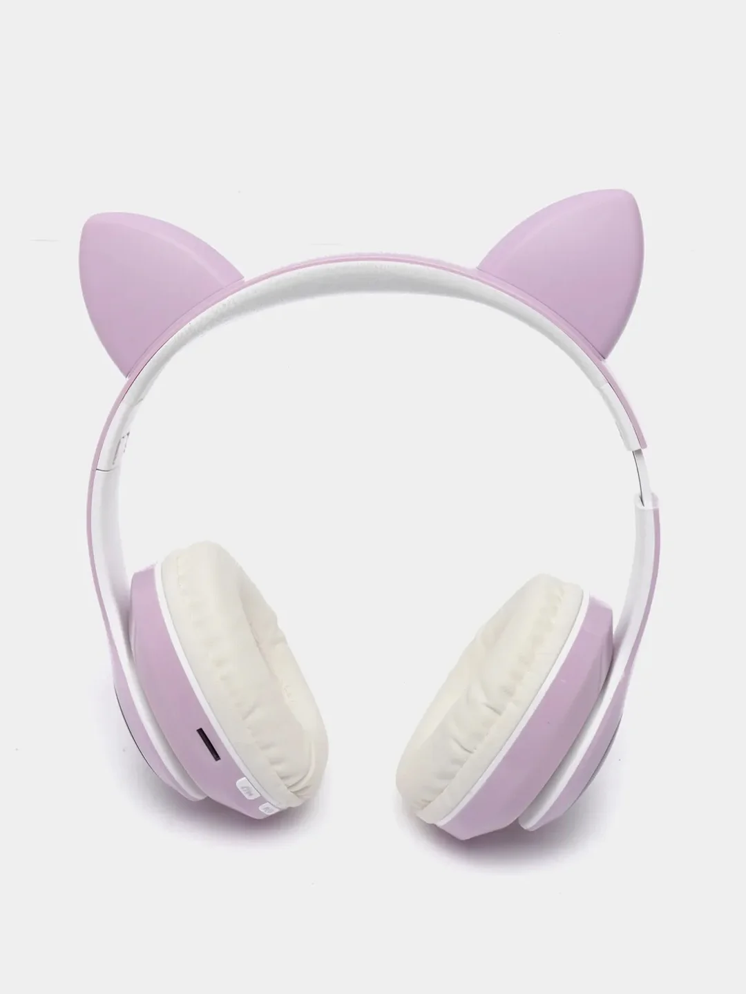 Фиолетовый беспроводные Bluetooth наушники с кошачьими светящимися ушками, Cat Ear VZV-23M