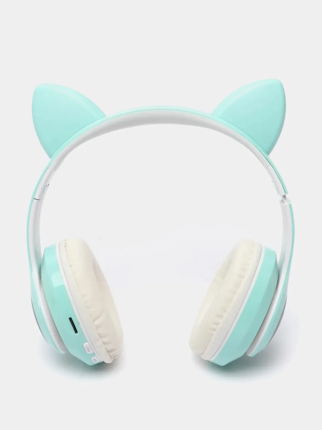 Зеленый беспроводные Bluetooth наушники с кошачьими светящимися ушками, Cat Ear VZV-23M
