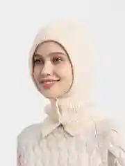 Бежевый капор Lasorella женский подростковый