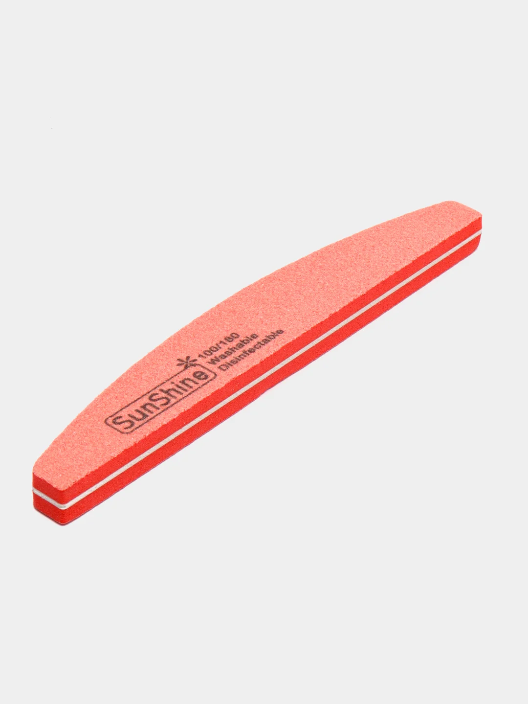 Коралловый пилка баф для шлифовки ногтей SunShine, 100/180 грит