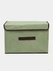 Оливковый короб-кофр для хранения вещей, складной, 38 х 24 х 24 см