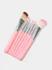 Лавандовый набор кистей для макияжа Hello Kitty, в металлической коробке, 7 штук