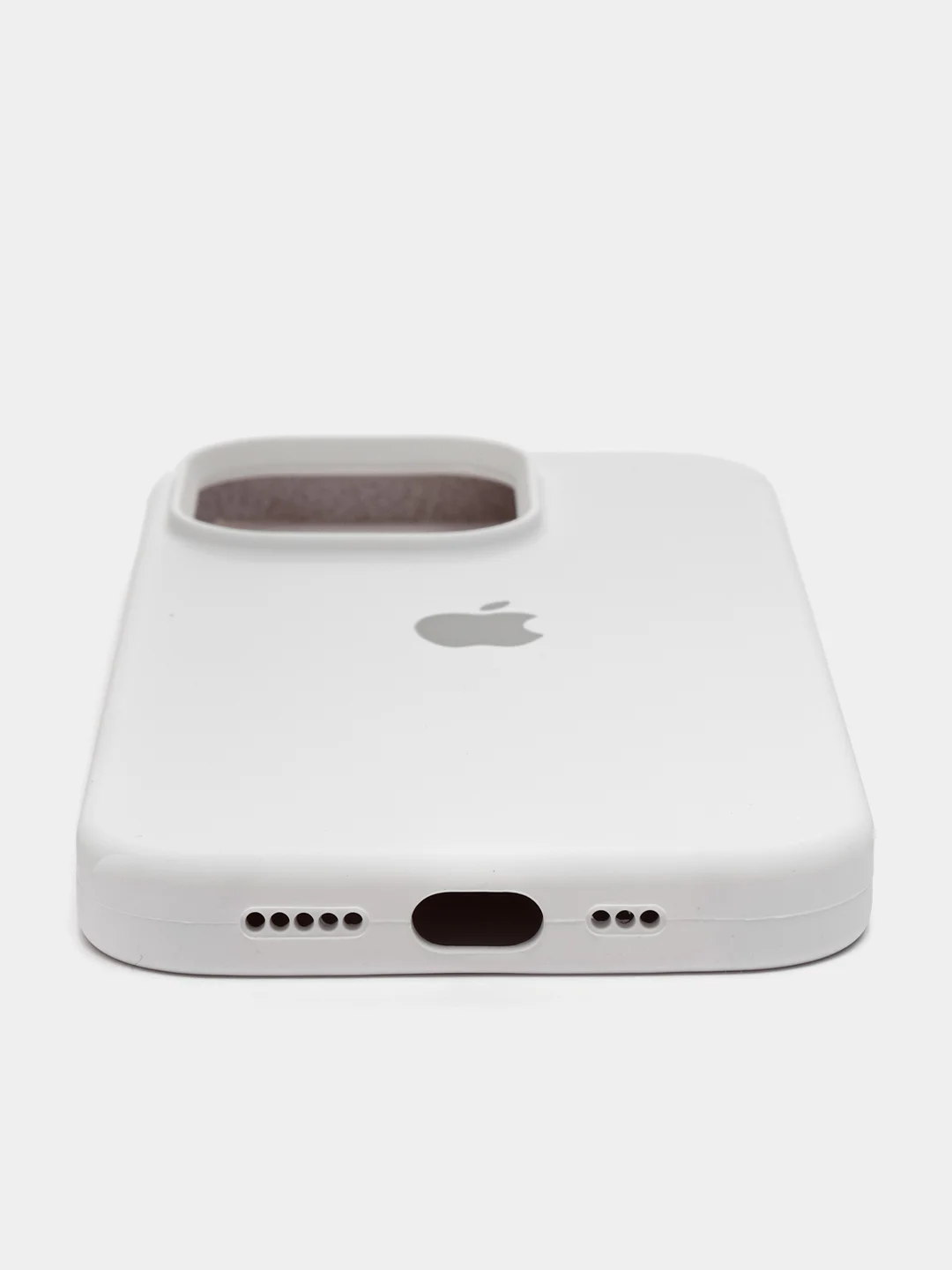 Белый силиконовый чехол для iPhone 14, 14 Max Plus, 14 Pro, 14 Pro Max