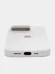 Белый силиконовый чехол для iPhone 14, 14 Max Plus, 14 Pro, 14 Pro Max