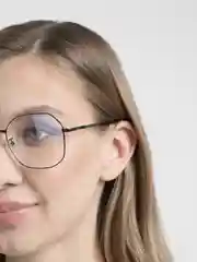 Черный очки без диоптрий имиджевые