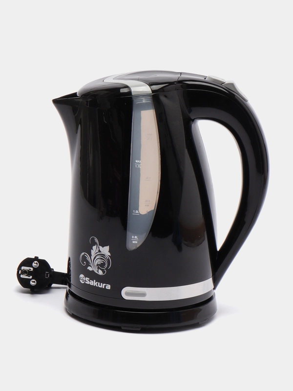 Чайник электрический Sakura SA-2318BKG, 1.7 л