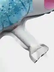 Синий воздушный шар "Заяц", фольгированный