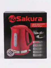 Пурпурный чайник электрический Sakura SA-2343P, 1.7 л