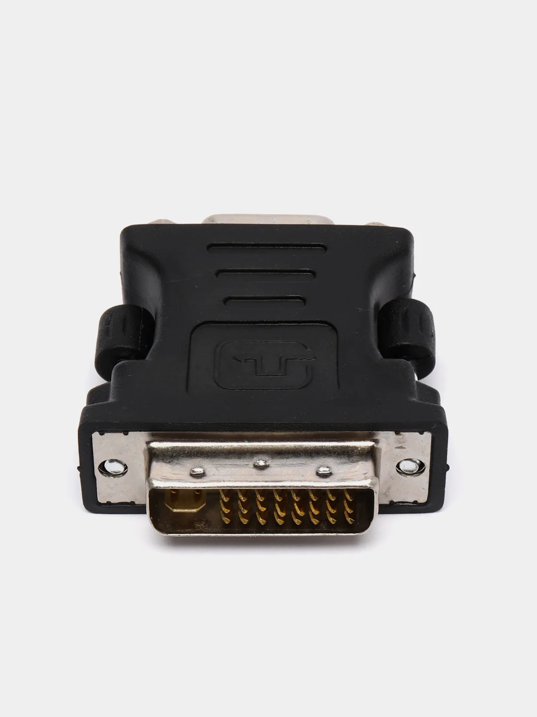 Черный переходник DVI i VGA 24+5