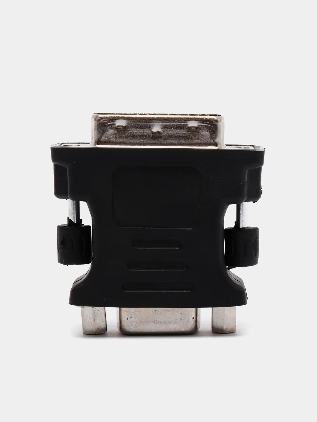 Черный переходник DVI i VGA 24+5