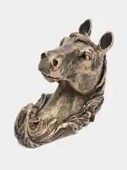 Крючок фигурный "Лошадь" бронза, 8 х 6 х 11 см