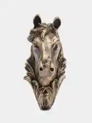 Крючок фигурный "Лошадь" бронза, 8 х 6 х 11 см