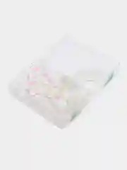 Белый пайетки декоративные