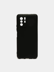 Чехол Xiaomi Poco X3 GT, Redmi Note 10 Pro 5G, Сяоми Поко Х3 ГТ, черный, силиконовый