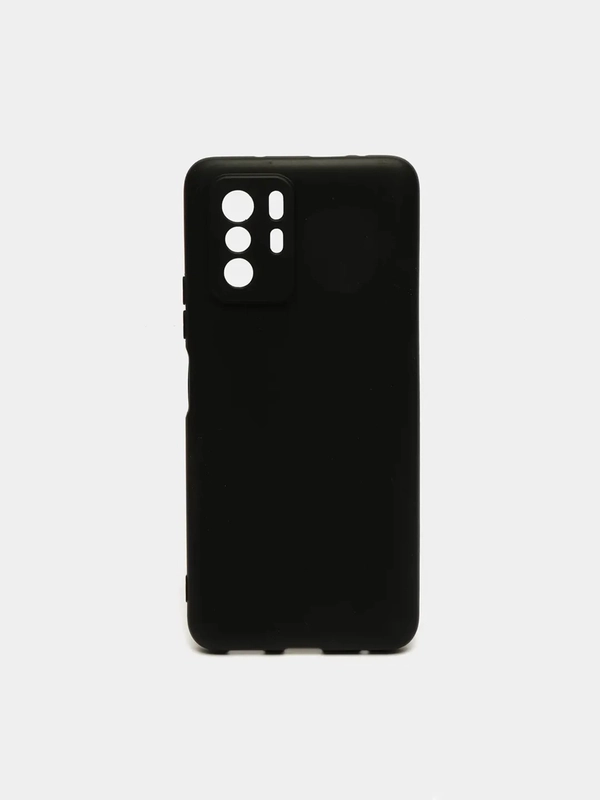 Чехол Xiaomi Poco X3 GT, Redmi Note 10 Pro 5G, Сяоми Поко Х3 ГТ, черный, силиконовый