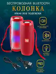Колонка портативная, беспроводная, с радиоприемником, Bluetooth