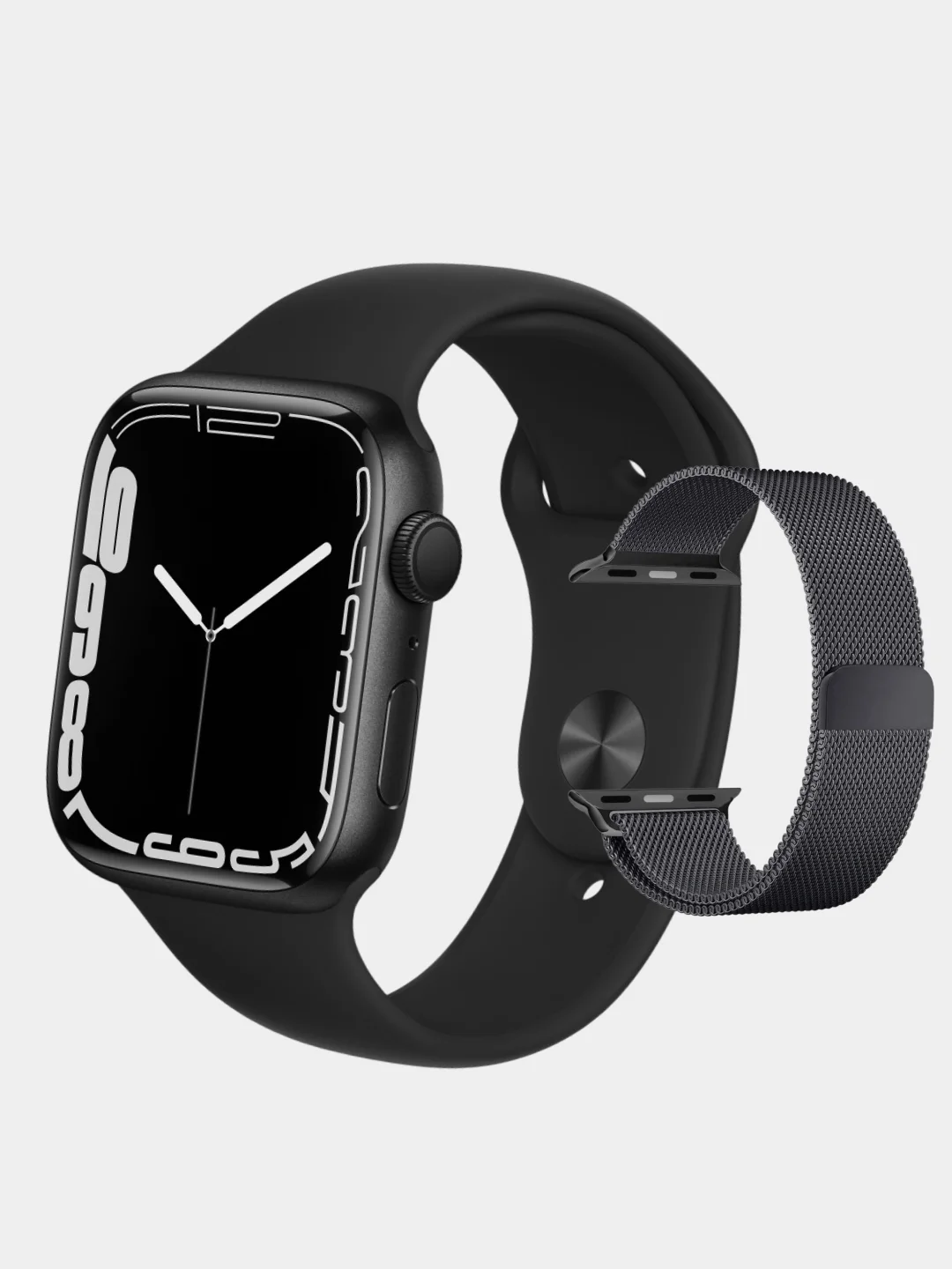 Черный умные смарт-фитнес часы Smart Watch X9 Pro 2, X8 Pro, X9 Ultra 2 наручный браслет