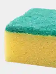 Желтый губки для мытья посуды XXXL, 3 штуки, 110 х 75 мм