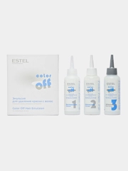 Эмульсия для удаления стойких красок с волос Estel Color off, 3 х 120 мл