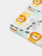 Ткань кулирка "Зверюшки", хлопок, отрез