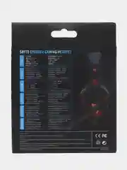 Красный наушники игровые SY830MV с микрофоном/ Игровая гарнитура/ Компьютерные игровые наушники