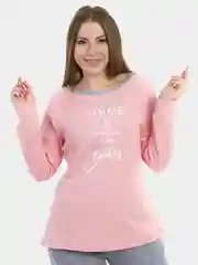 Женская пижама N.O.A. трикотажная с длинным рукавом