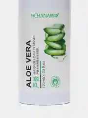 Мусс-пенка для умывания массажная Aloe Vera, с щеточкой, 120 мл