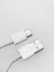 Кабель для зарядки Type-C (белый) в упаковке / провод 1м / тайп си / зарядка для телефона