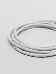 Кабель для зарядки Type-C (белый) в упаковке / провод 1м / тайп си / зарядка для телефона