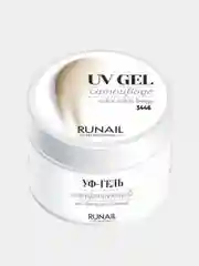 Гель для наращивания ногтей RUNAIL, камуфлирующий УФ - гель для маникюра, полигель 15 мл