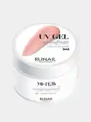 Гель для наращивания ногтей RUNAIL, камуфлирующий УФ - гель для маникюра, полигель 15 мл