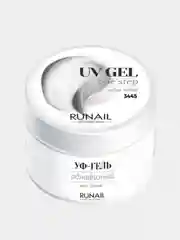 Гель для наращивания ногтей RUNAIL, камуфлирующий УФ - гель для маникюра, полигель 15 мл