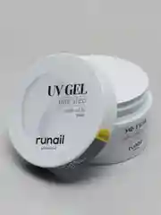 Гель для наращивания ногтей RUNAIL, камуфлирующий УФ - гель для маникюра, полигель 15 мл