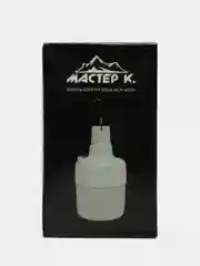 Фонарь кемпинговый аккумуляторный "Мастер К", 5 Вт, 800 мАч, на крючке
