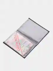 Черный обложка для документов, 3 цвета