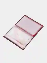 Бордовый обложка для документов, 3 цвета