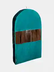 Бирюзовый чехол для шуб LUX короткий, Милан