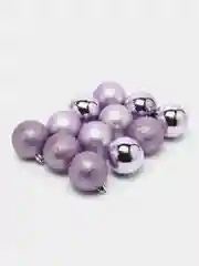 Золотой набор ёлочных игрушек, 12 штук, 5 см