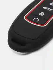 Черный чехол для смарт ключа Chery Tiggo 8 Pro/8 Pro Max/7 Pro Max/OMODA C5/Arrizo 8 силиконовый
