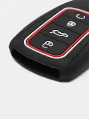 Черный чехол для смарт ключа Chery Tiggo 8 Pro/8 Pro Max/7 Pro Max/OMODA C5/Arrizo 8 силиконовый