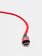 Красный кабель зарядный HOCO X14 для iPhone / Abdroid, Type-C / Micro-USB / Lightning