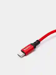 Красный кабель зарядный HOCO X14 для iPhone / Abdroid, Type-C / Micro-USB / Lightning
