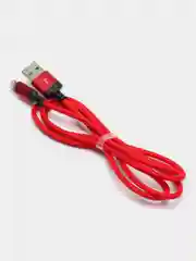 Красный кабель зарядный HOCO X14 для iPhone / Abdroid, Type-C / Micro-USB / Lightning