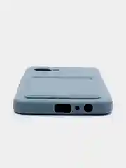 Серый чехол REALME C30S / REALME C30 / Narzo 50i prime с карманом для карточки, и защитой камеры
